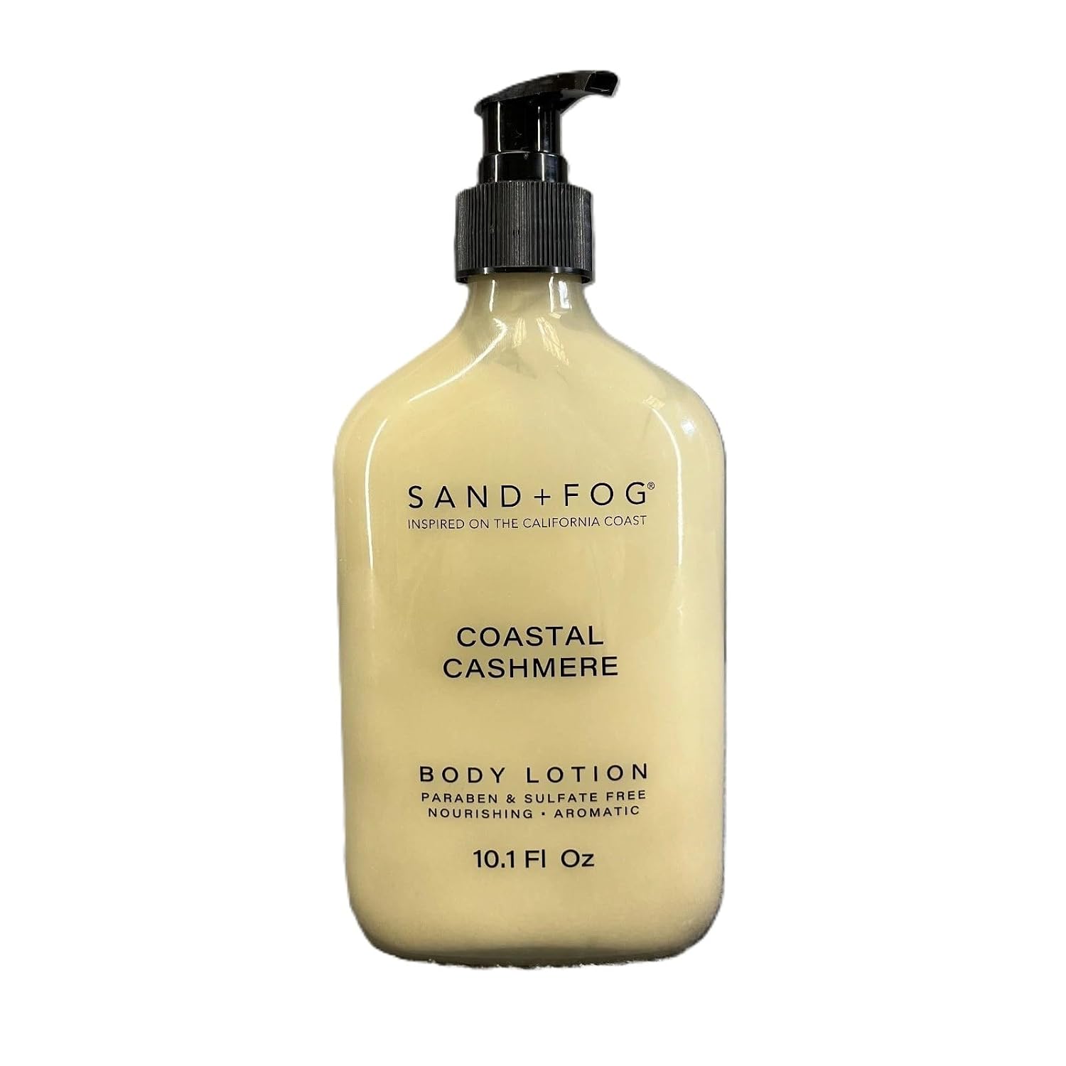 Sand + Fog Coastal Cashmere Body Lotion, Nourishing Aromatic, 10.1 oz