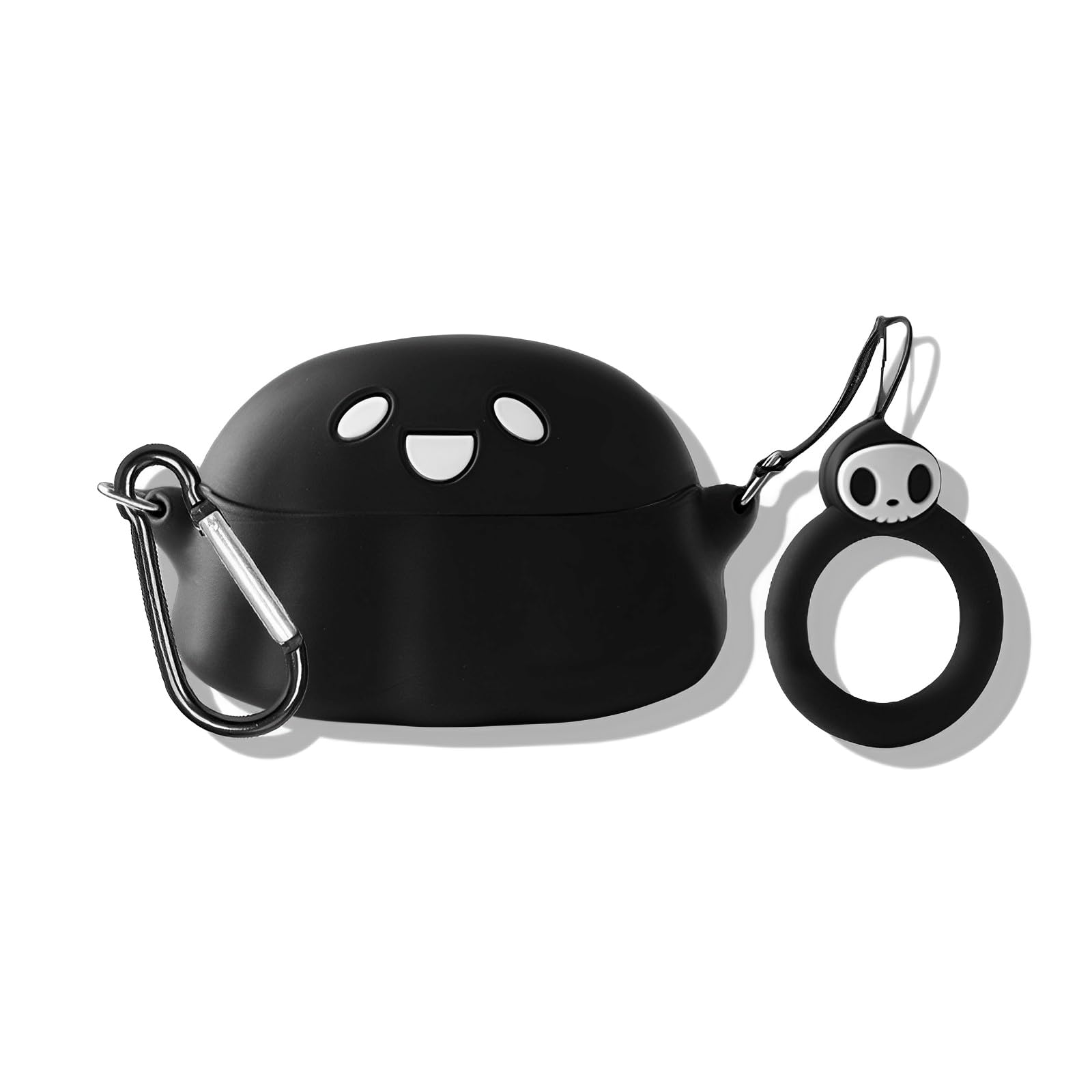 SKPY 3D Cute Cartoon Design Rugged Shockproof Case Compatible with JBL Vibe Beam/Vibe 200TWS Soft Silicone with Carabiner Anti-Lost Ring for Boys