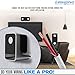 Cables Direct Online 500 feet Speaker Wire 18 Gauge CL2 Rated Indoor Low Voltage Copper Clad Aluminum (CCA) 2 Conductors Cable with Easy Pull Box – Perfect for in-Wall Installation – 18/2