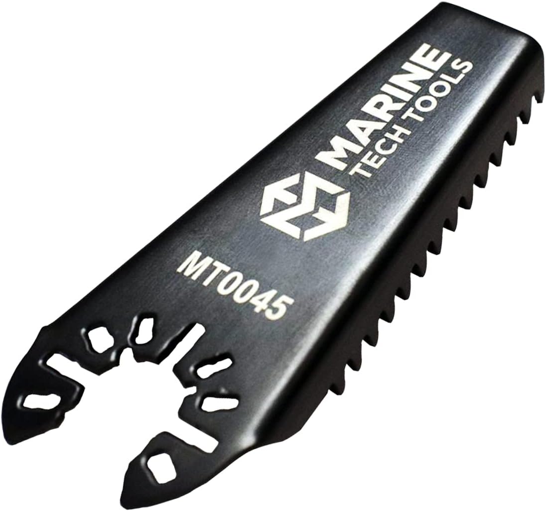 Marine Tech Tools Power Fish Scaler — Removes Scales Fast & Easy — Powered Rotary Scaler — Made of Stainless Steel