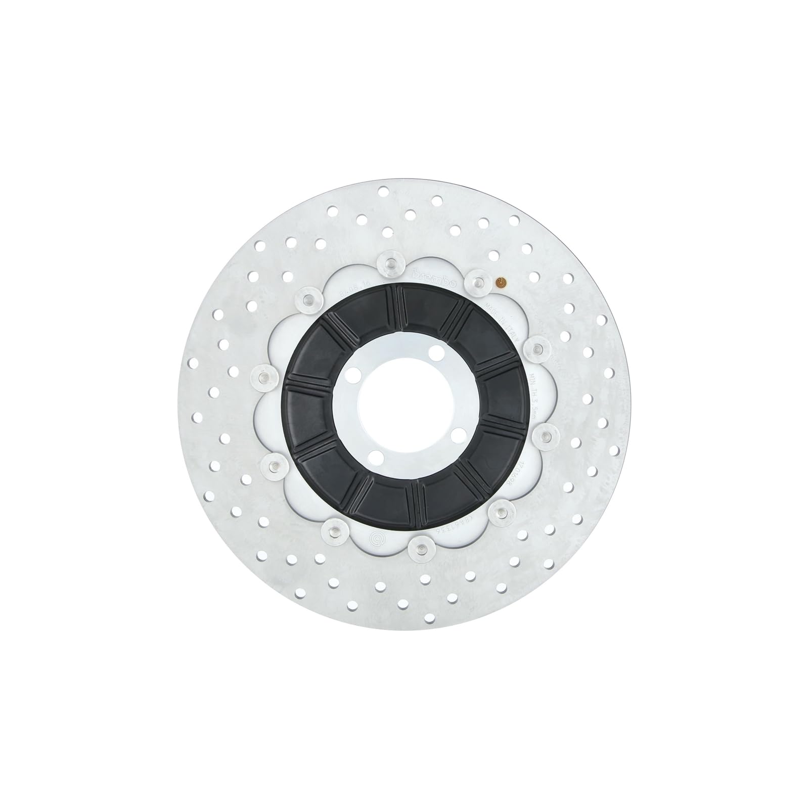 Disco de freno moto Brembo fijo Serie Oro 78B40816