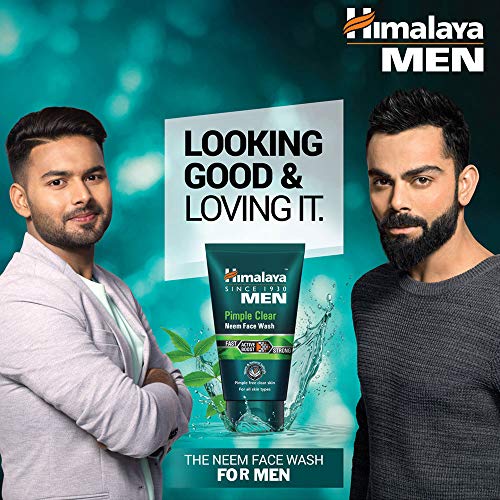 Image of Himalaya Herbals Purifying Neem Face Wash, 200Ml And Himalaya Men Pimple Clear Neem Face Wash, 100Ml