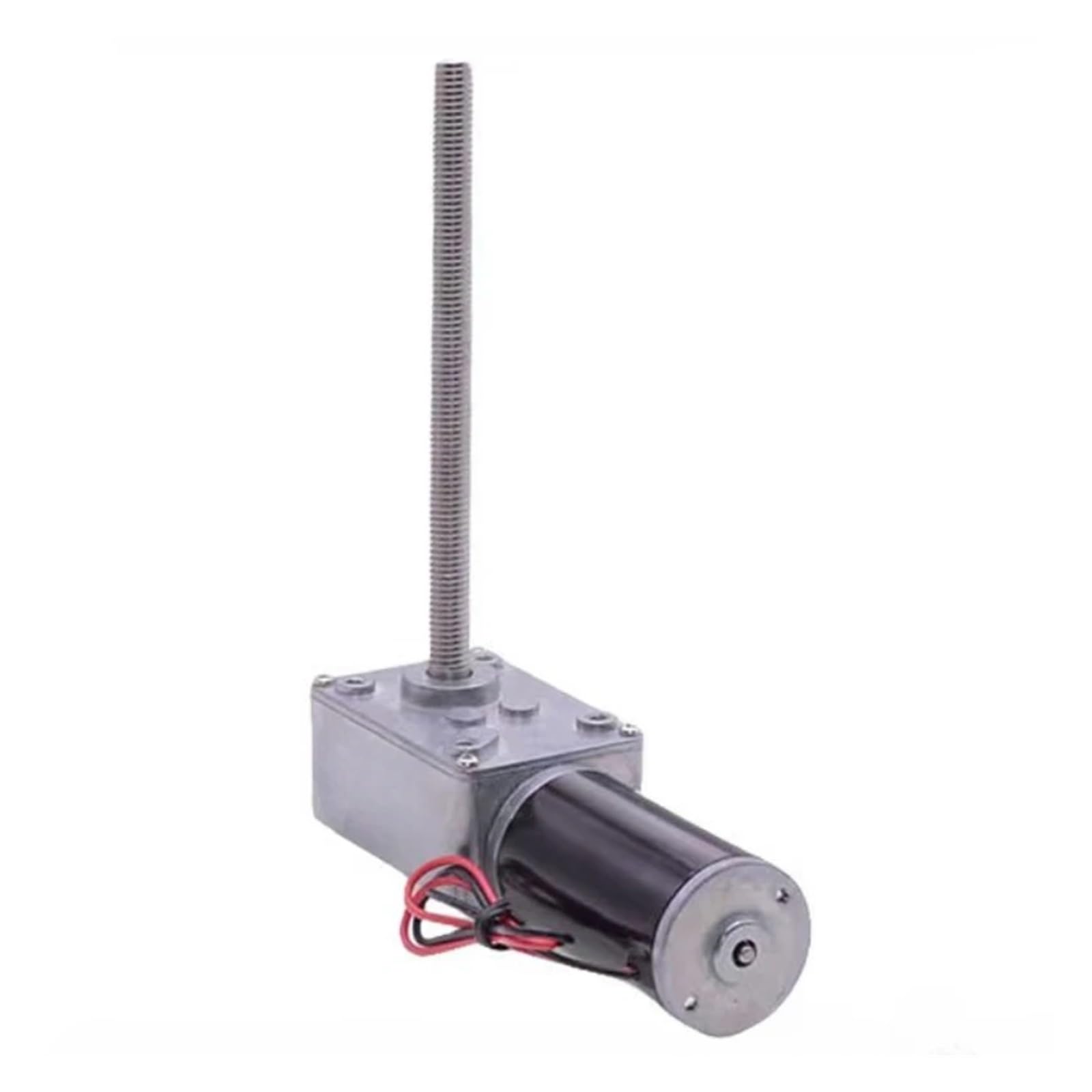 Schneckengetriebe-Untersetzungsmotor, Schraubenmotor, M8-Schraubenwelle, 12 V, 24 V, selbsthemmender Motor, 12–470 U/min, max. 70 kg. cm(80rpm,60V)