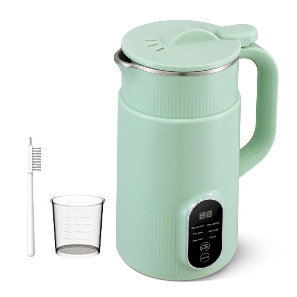 Milchspender Elektrischer Sojamilch-Wandbrecher für Selbstgemachte Pflanzenmilch, Hafermilch, Sojamilchbereiter EU-Stecker