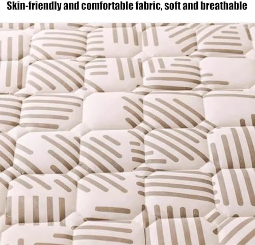 Japanische Klappmatratze, Futon-Bodenmatte Studentenwohnheim Komfort Tragbare weiche und atmungsaktive Tatami Futon Matte Gästematratze für Zuhause Camping (Farbe: A, Größe: 100 x 200 cm) – Bild 6