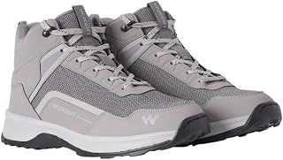 Wildcraft Alpine MA Men's Trekking Shoes | Mid-Ankle Hiking Boots | Lightweight Outdoor & Trek Shoes | Anti-Slip Grip | Cu... — Travel Shoes