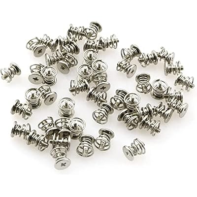 Easycargo 72pcs M2.5 Graphic Card Heatsink Screw Mounting Kit, GPU Spring Screws, Graphics Card Back Plate Heatsink Screws Heat Sinks Fastener