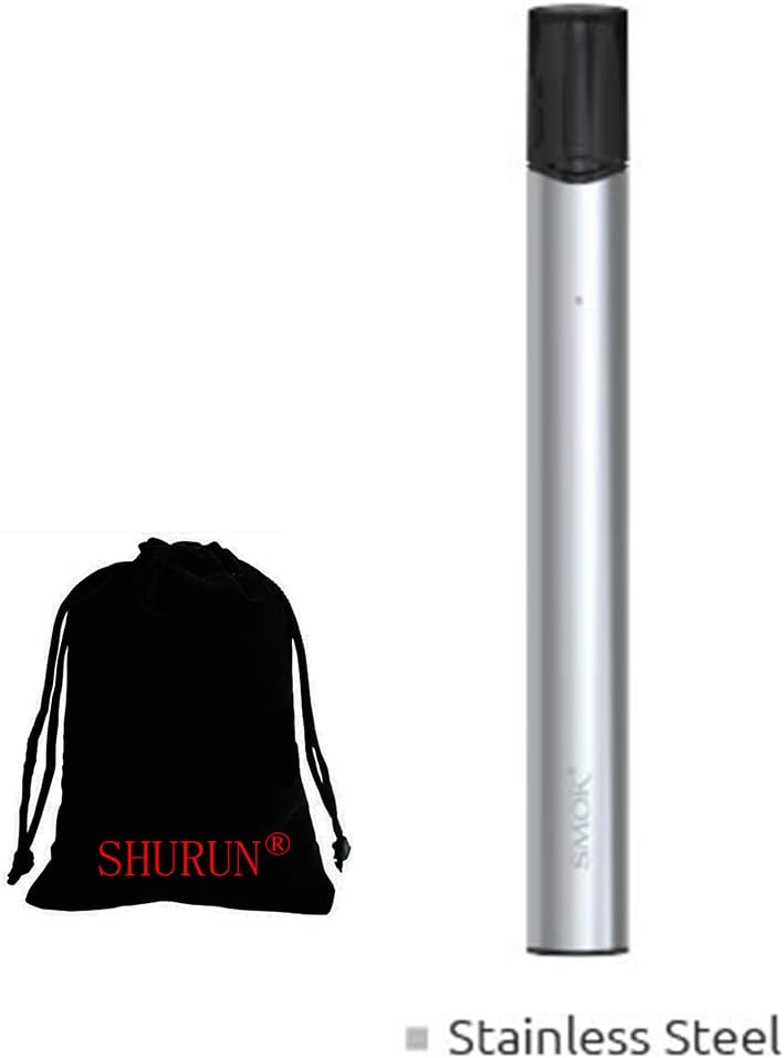 Original SMOK SLM Kit 0.8ml -250mAh Built-in Battery/top Fill/Without Nicotine/Included SHURUN Storage Bag (Rostfreier Stahl)
