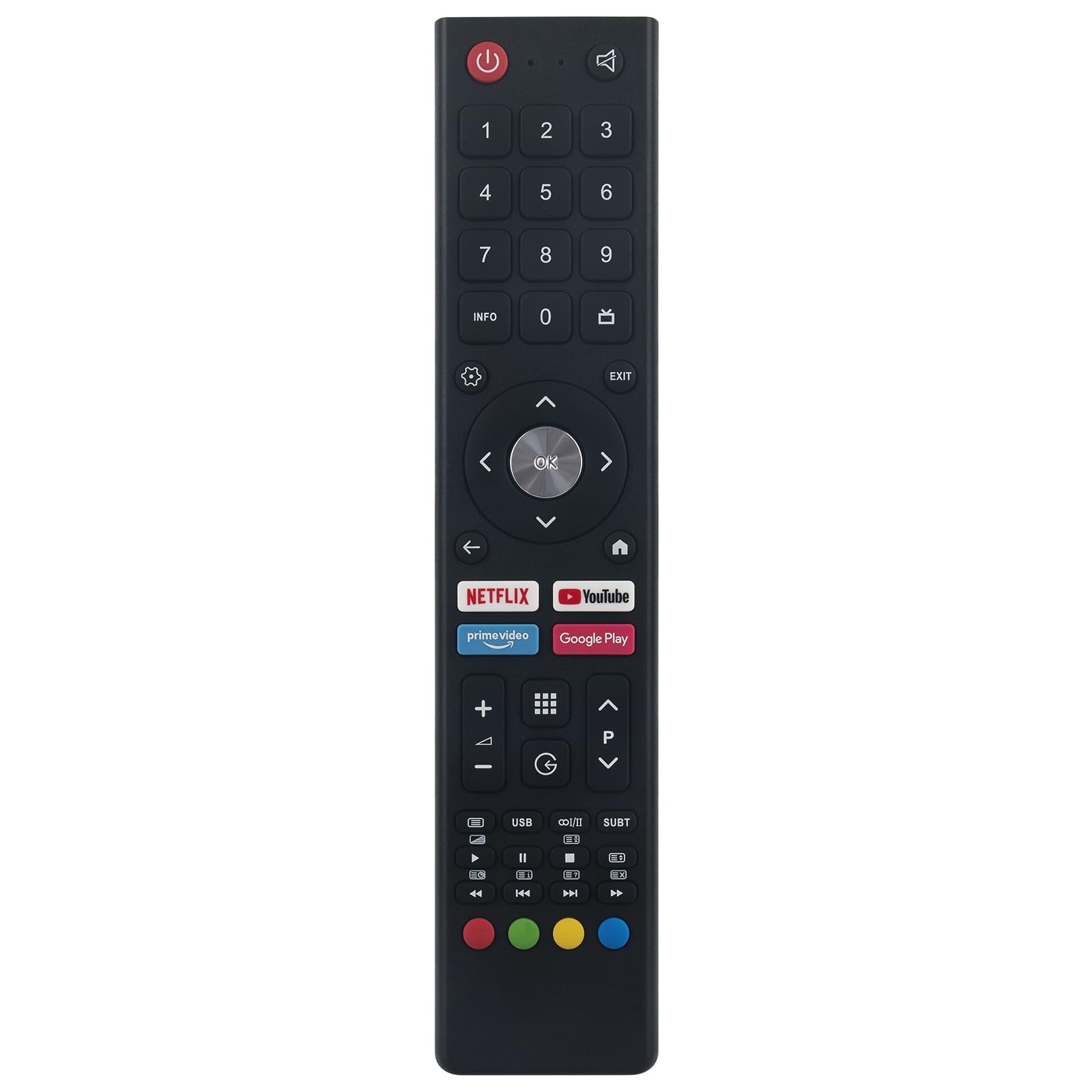 VINABTY Nuovo Telecomando di ricambio Télécommande Per ﻿﻿﻿SABA TV﻿ SA40S77A11 SA32S77A11 SA24S56A11 SA24S56A11 SA40S67A9 SA32S67A9 SA24S46A9 Remote Controller