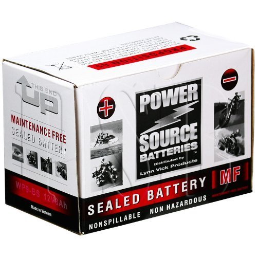 Ytx9-Bs, Gtx9-Bs, Ftx9-Bs, Ytx9, Es9Bs, 4010678 Replacement Battery 180Cca High Performance Wp9-Bs Sealed Agm For Honda, Kawasaki, Ktm, Suzuki, Yamaha, Kymco, Polaris, Triumph, Arctic Cat Motorcycle, Scooter, Atv, Quad, Generator #TOP1