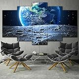 ★Tamaño Total : 150 cm x 80cm(60x32inch). 30cmx40cmx2 (12x16inchx2) 30cmx60cmx2(12x24inchx2) 30cmx80cmx1(12x32inchx1) Hacemos lienzos de pared de arte personalizados, puede enviarnos sus fotos para crear pinturas de pared para su hogar.