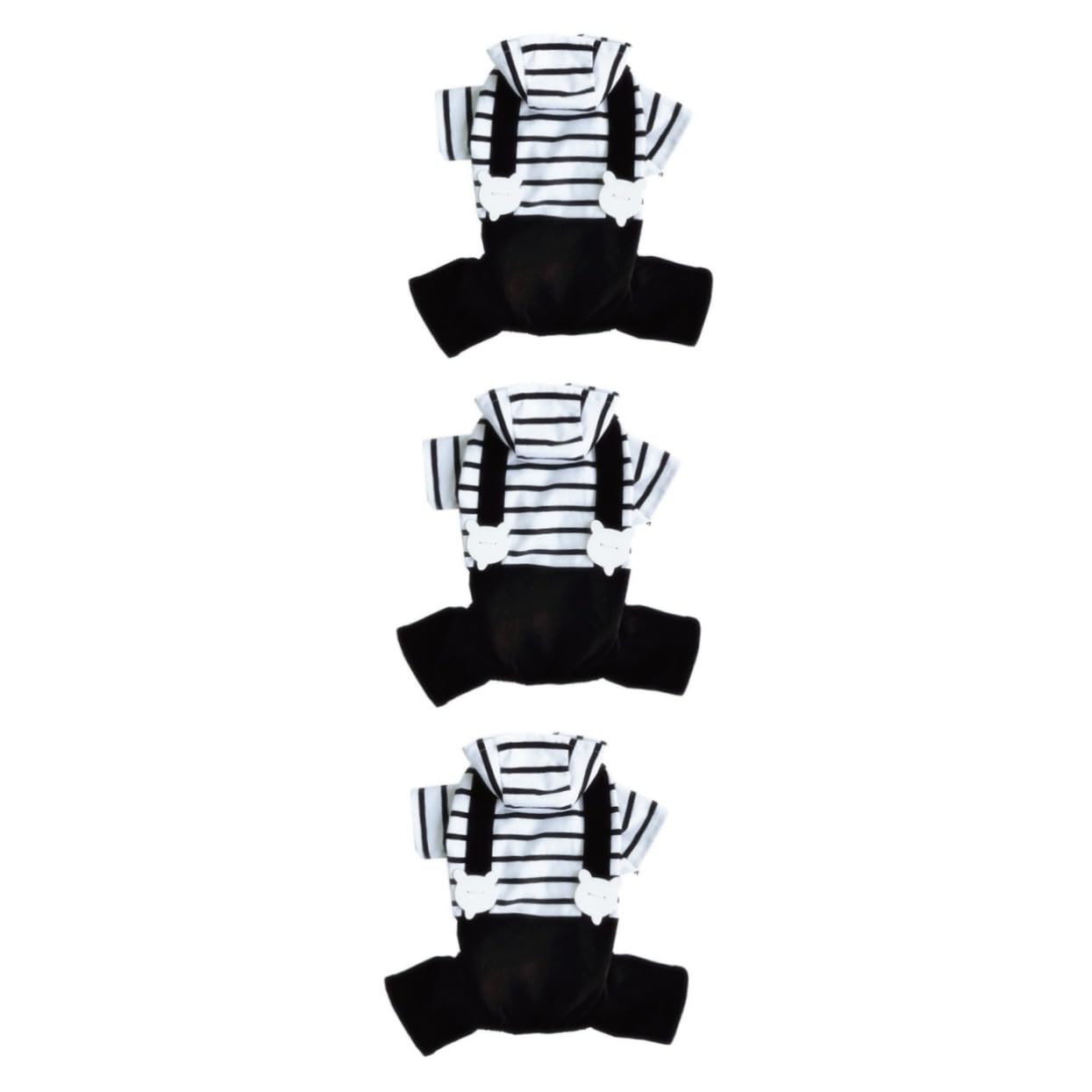 YARNOW 3 Pz costume da cane costume da compagnia vestiti sgargianti giubbotto per cane abbigliamento cane bretella per cani vestiti per cani tenere caldo Tuta da lavoro vestiti del cane
