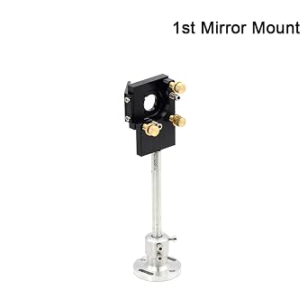 CO2 Laser Head Lens 20mm Reflective Mirror 25mm Integrative Mount Laser Engraving and Cutting Machine(Package 2,FL 50.8mm)