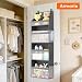 Imagen de Lifewit Organizador Colgante de Puerta con 4 Estantes y 4 Bolsillos Laterales