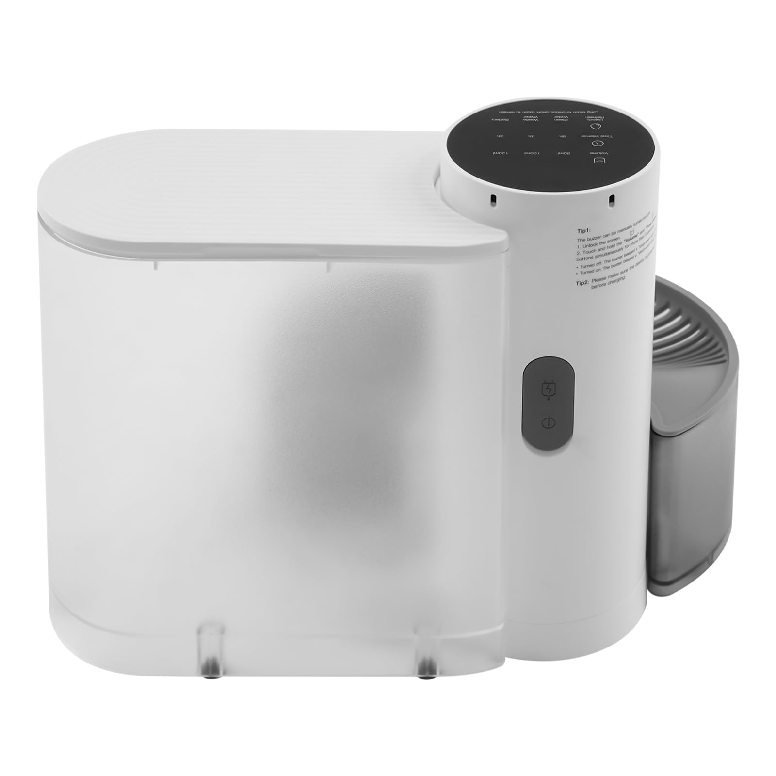 Dispensador de agua automático para gatos/perros, depósito de 3 L, 2000 mAh, funciona con batería, fuente para gatos con luces indicadoras de estado, fuente para beber para gatos, sin cable, sin