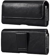 Miimall Gürteltasche Kompatibel mit Samsung Galaxy Z Fold 5 Handyholster mit Gürtelclip, PU Leder...