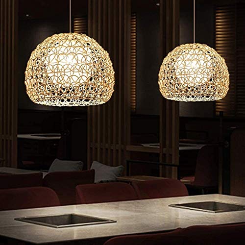 Lámpara de araña de estilo japonés para evitar luces frías en salón 4