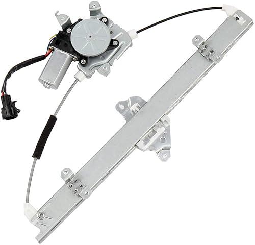 Miniatura 2 de Elevalunas eléctrico delantero del lado del conductor con motor para Nissan Tiida 2007-2013, para Nissan Versa 2007-2013