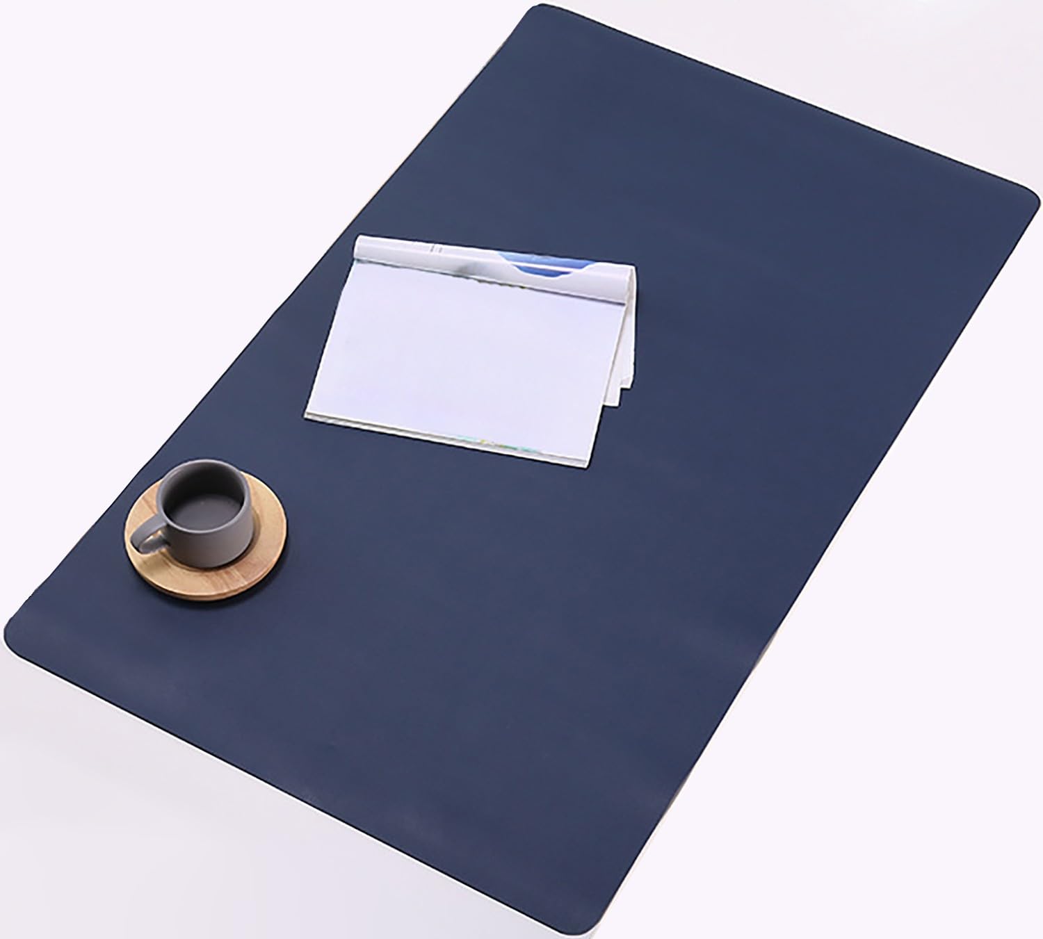 Tappetino da scrivania in pelle, impermeabile, antiscivolo, tappetino per mouse e scrittura, multiplo per casa, ufficio e configurazione di gioco