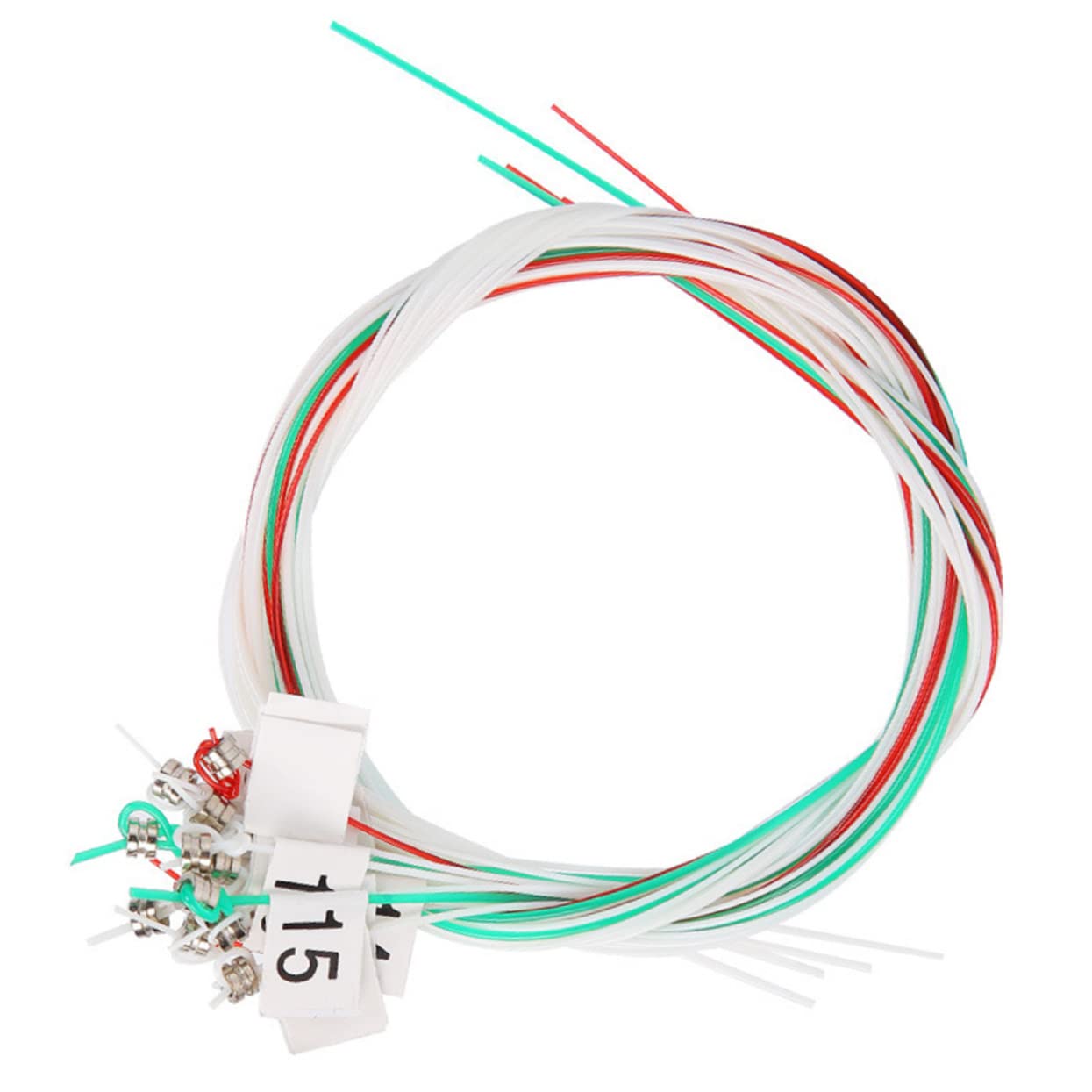 ibasenice 5 Sets Lyra Harp String Parts Nylon Strings Kit Für Ersatz Und Benutzerfreundlich Für Instrumente