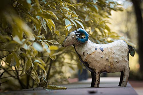 Amazon.com: DeKulture Handcrafted Recycled Iron Sheep Figurine