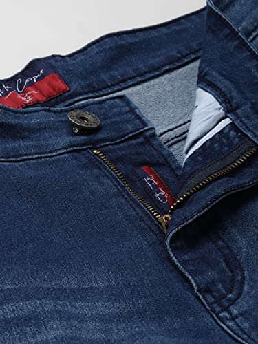Image of Allen Cooper Slimmy Comfortable Mid Rise Denim Jeans for Men