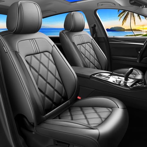 Here's the shortened version: "YOGLOD 4Runner Car Seat Covers, Toyota 4Runner 2003-2025, Leather, Waterproof