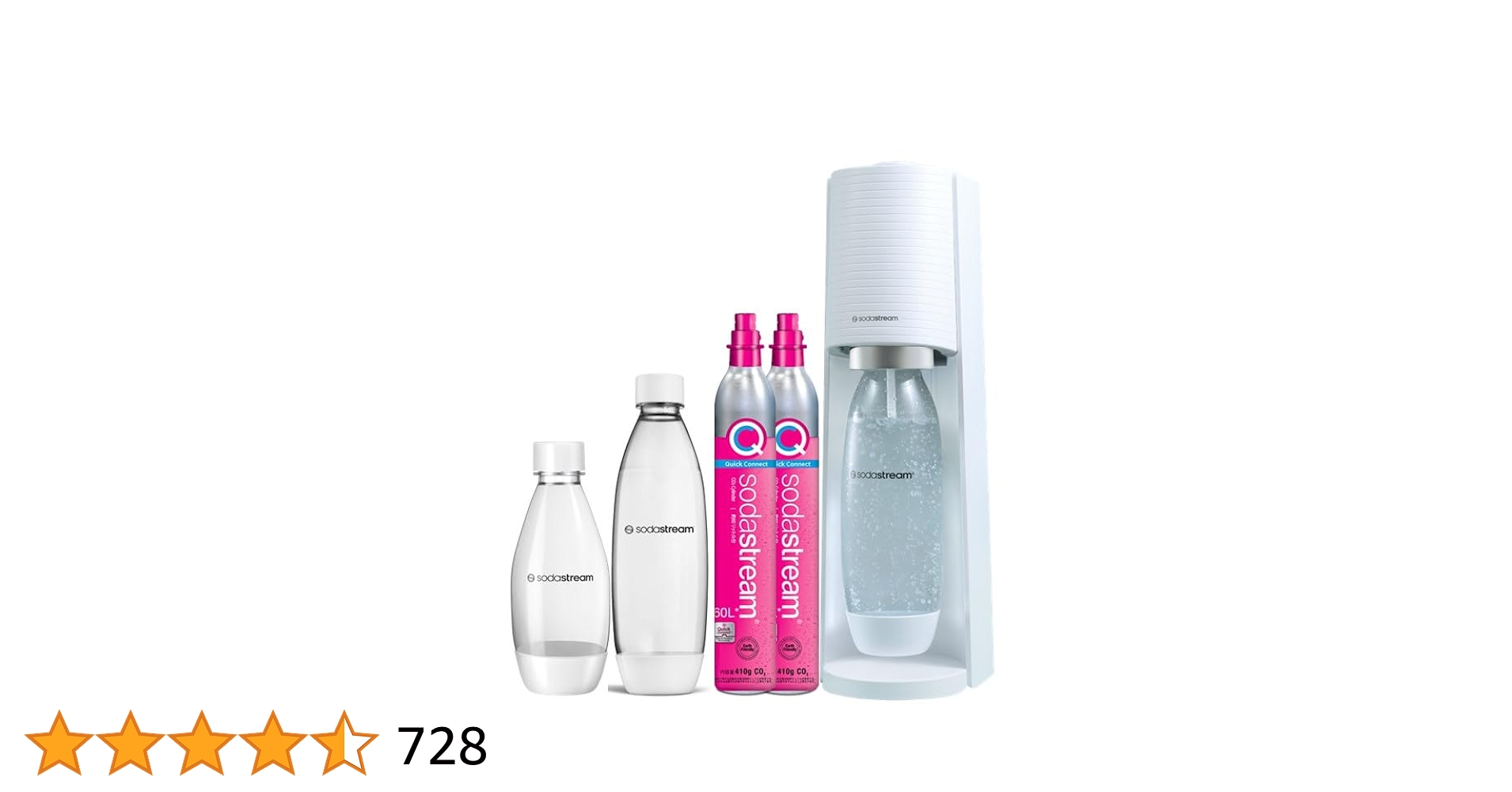 Sodastream TERRA ホワイト 炭酸水メーカー ソーダストリーム ソーダストリーム/SodaStream ソーダストリーム TERRA(テラ
