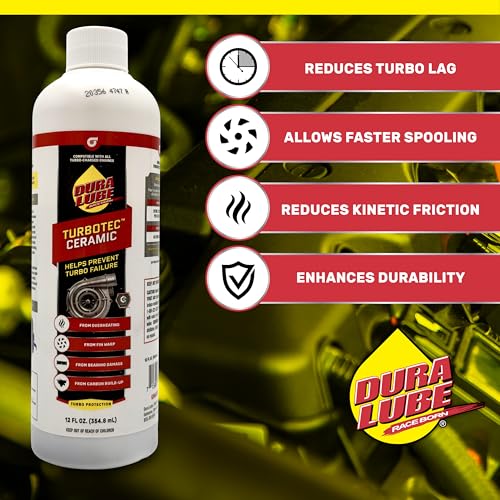 Dura Lube Turbo Tec Keramik-Turbo-Schutzzusatz für alle Turbos, niedrigere Temperatur, 340 g