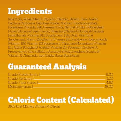 Image of Pedigree Dentastix Dog Dental Treats, Large Breed Dog Treats, Beef Flavor, (4) 18ct Bags (72 Treats Total)