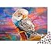 Mini puzzle per adulti 1000 pezzi colorato pappagallo puzzle per adulti per il tempo libero bambini rompicapo puzzle casa arte 38x26 cm