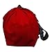 YueShengYCHUANG Drawstring Basketball Bag Pouch Mesh Soccer Ball Bag Organizer for Travel Volleyball, Red