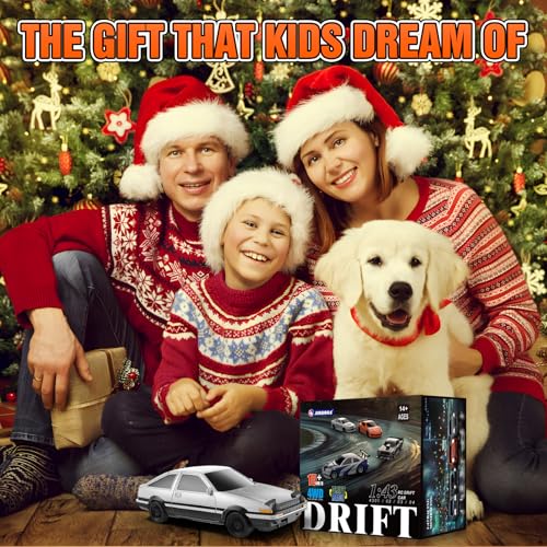 Image of RC Drift car, 1 /43 Mini Rc Drift car with Gyroscope, 2.4GHz Full Proportional Remote control Cars, 4WD High Speed Racing with Lights, Racing Tires, Model Cars Gift for Adults, Kids, Boys, Girls
