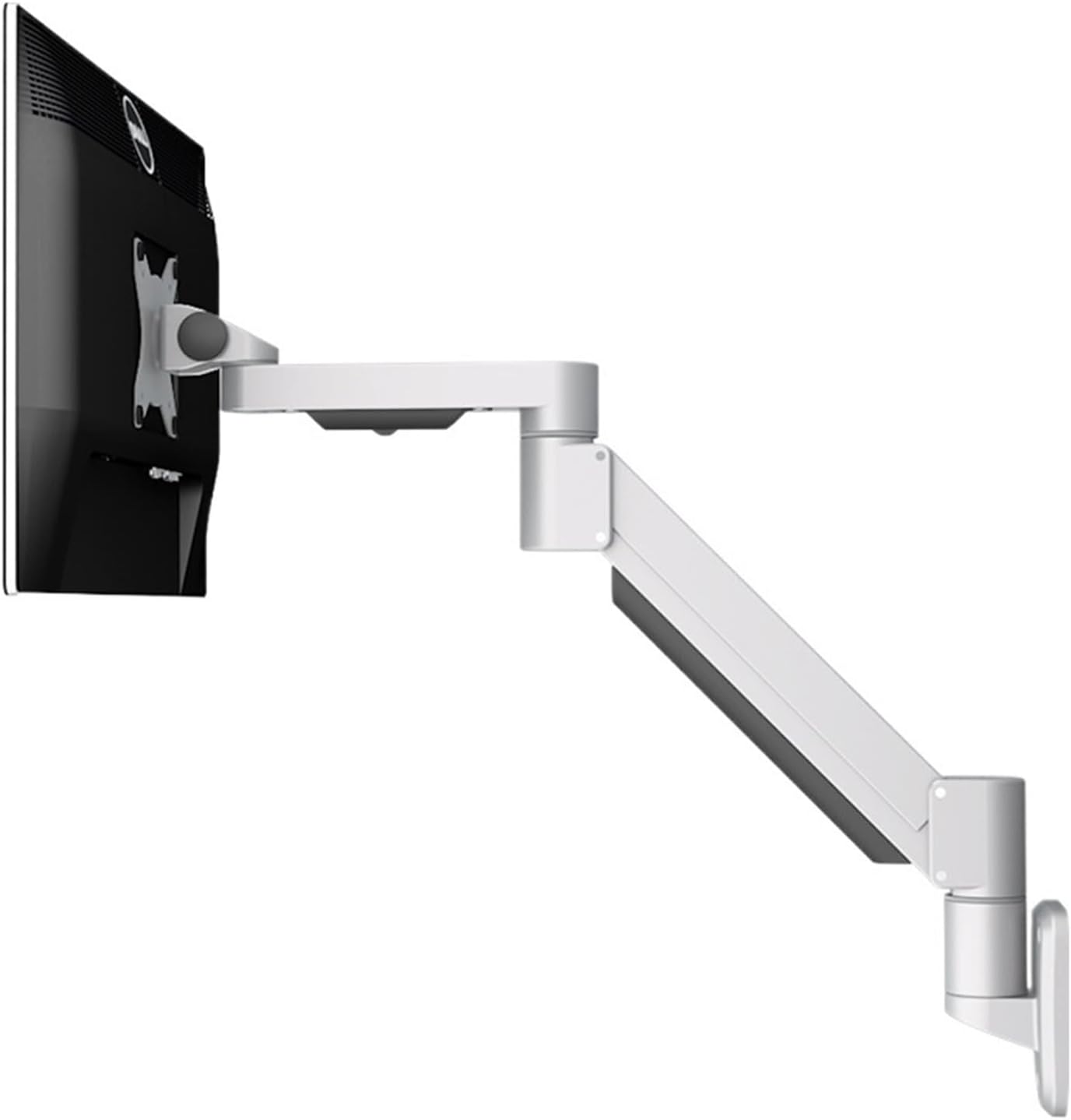 Computer Monitor Stand TV Screen wall Mount Universal Base Dual Screen Telescopic Rotation Lift(Black)