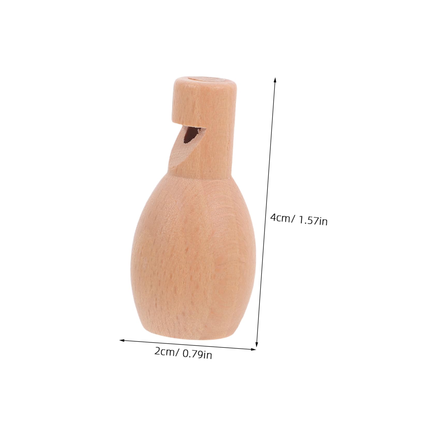 3pcs Mini Wooden Whistle for DIY Unfinished Musical Instruments for Education Party Supplies and Birthday Favors Encourages Creativity and Teamwork