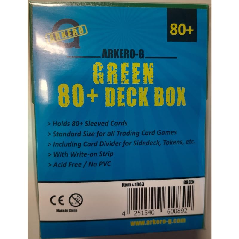 Caja Para Cartas Coleccionables TCG, Para Hasta 100 Cartas Online
