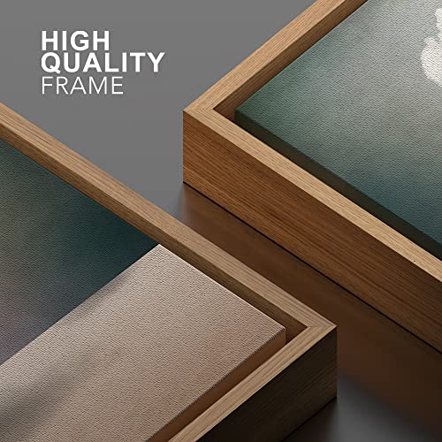SIGNWIN Framed Canvas Print Wall Art Surreal Cloudy Sky Desert Landscape Fantasy & Sci-Fi Abstract Digital Art Modern Art Boho Decorative Whimsical for Living Room, Bedroom, Office - 24\"x36\" Natural - Thumbnail 4