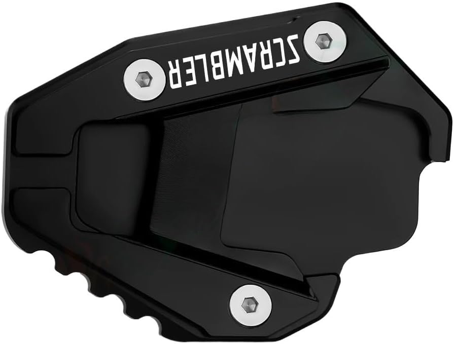 Motorcycle Foot Plate Pad for D&ucati Scrambler 1100 Sport Special KG KF Pro 1K CNC Kickstand Side Stand Plate Pad Enlarge Extension Foot Plate Sidestand