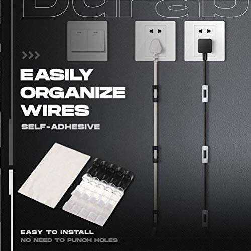 40 morsetti per cavi autoadesivi forti per la