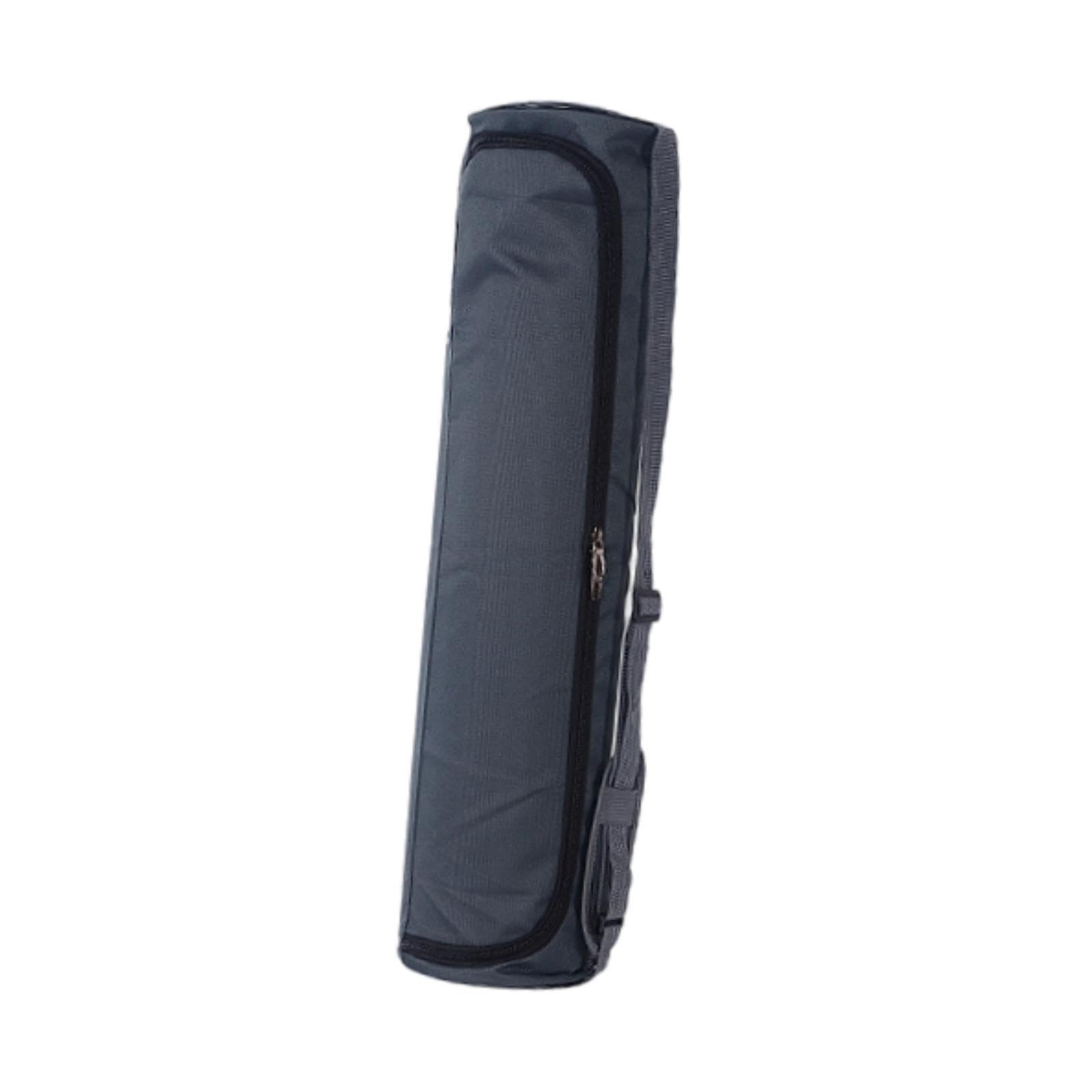 SHOPORA® Yoga Mat Bag Zipper Pouch Multifunctional Gym Bag for Office Travel Training Black Gray | Fitness, Running & Yoga | Yoga & Pilates | Mat Carriers & Bags-image-20