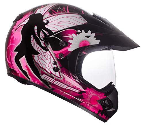 Capacete Ebf Super Motard Fada 58/Preto