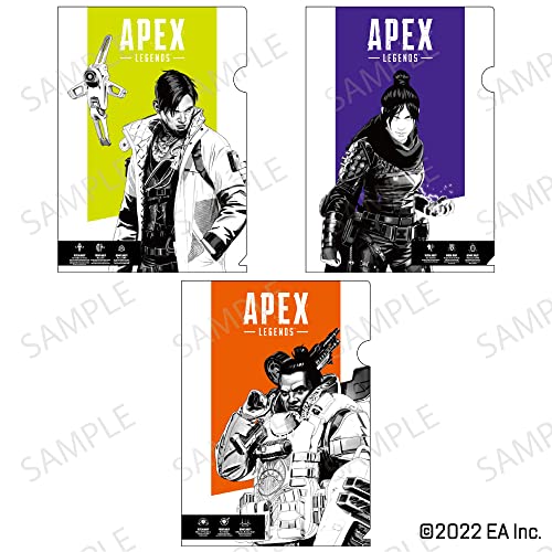 Apex Legends レジェンズクリアファイル3枚セット Vol.1 E