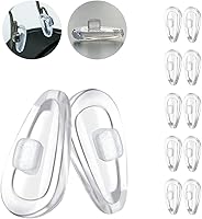 Vista 10 de Almohadillas de nariz de repuesto para gafas y gafas de sol Oakley, 5 pares de protectores de nariz de silicona transparente