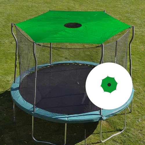 Auvent de trampoline en toile indéchirable et imperméable pour protection extérieure durable - 2
