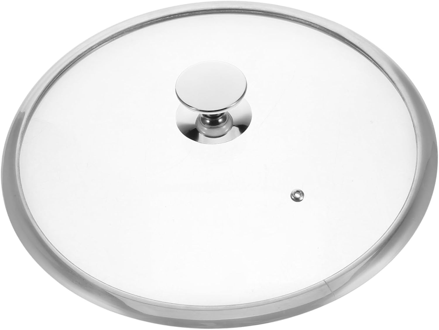 Tempered Glass Lid Steam Vent Replacement for Pots and Frying Pans Cookware Cover Thickened Edges Easy to Clean and Stylish Design