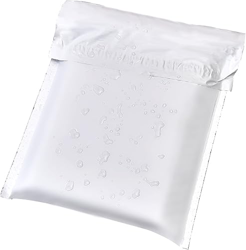 Miniatura 6 de Sobres de polietileno autoadhesivos de 100 quilates de 10 x 13. A prueba de desgarros, resistentes al agua y ahorran franqueos, sobres y bolsas de