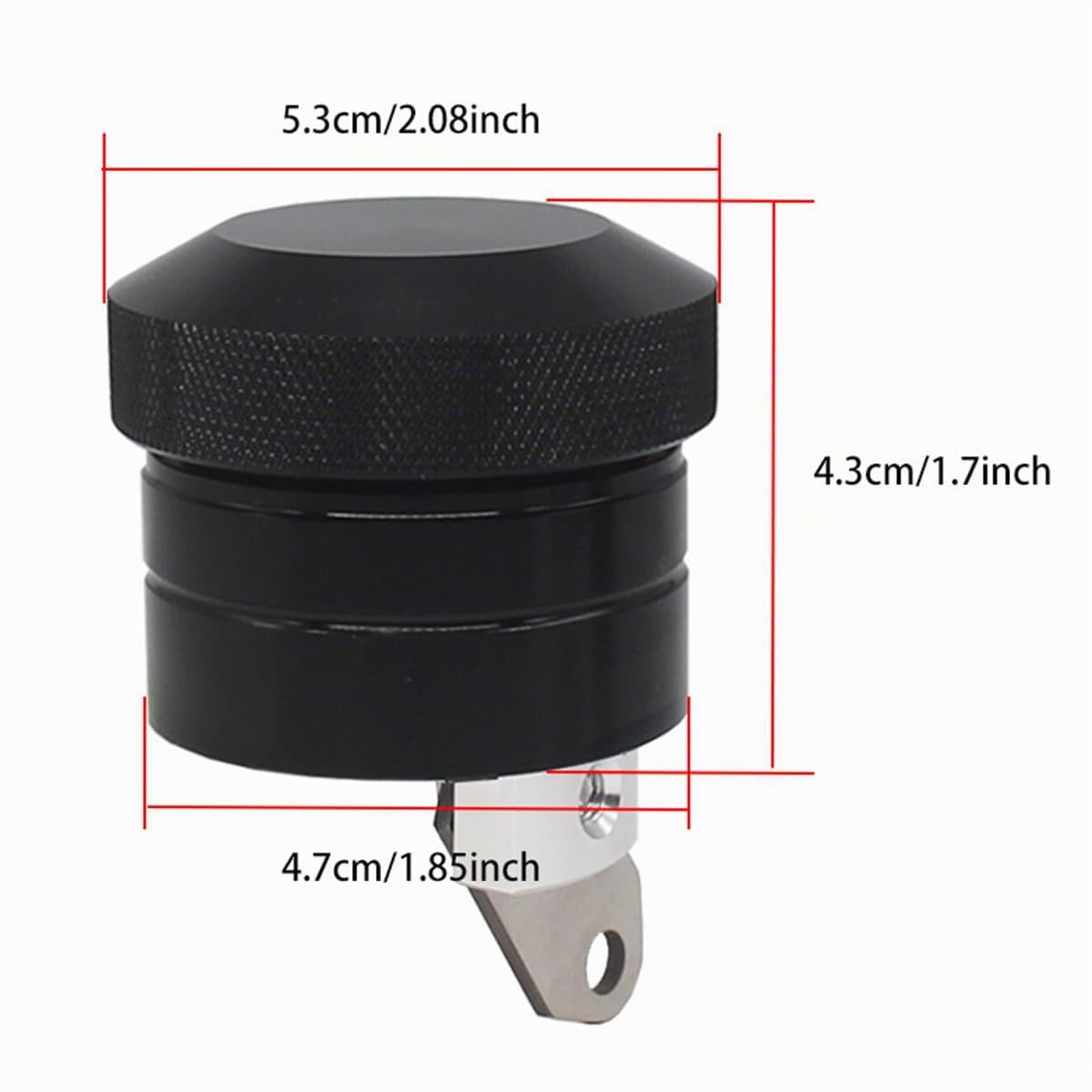 Accessoires Essentiels pour la Modification de la Moto Lubrificateur de chaîne Graisseur et coupelle d'huile Composants du système de Lubrification de Moto