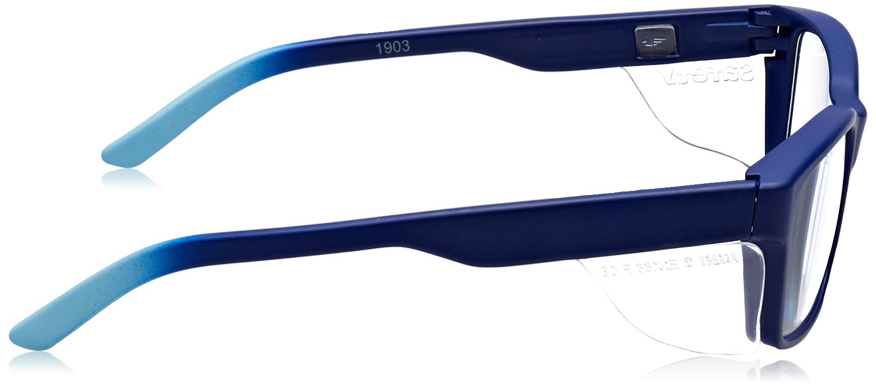 Pegaso 125.09.015 - Gafas contra impactó con lentes pre graduadas, Multicolor (Negro/Azul), +1.5, L