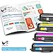 ONLYU Compatible Toner Cartridge Replacement for Brother TN227 TN-227 TN227BK TN223 TN 227 for HL-L3210CW HL-L3230CDW HL-L3270CDW HL-L3290CDW MFC-L3710CW MFC-L3750CDW MFC-L3770CDW (4 Pack)