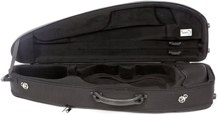 Bam France Classic SG5003S Saint Germain Shaped 4/4 Violin Case with Black Exterior